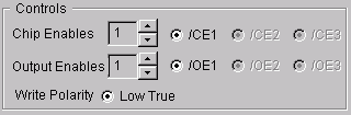 Selecting memory controls